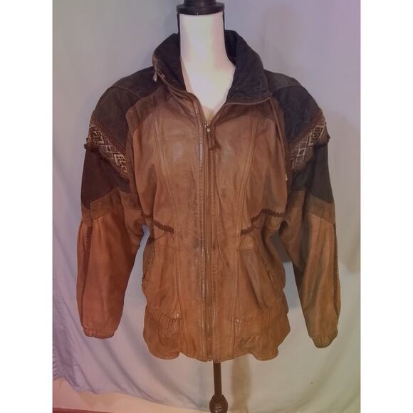 Vintage WINLIT Leather Jacket - Picture 1 of 10